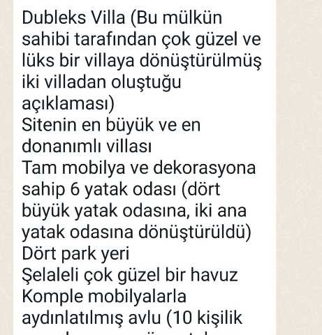 A). Mağusa saklı kentte birleştirilmiş ikiz villa