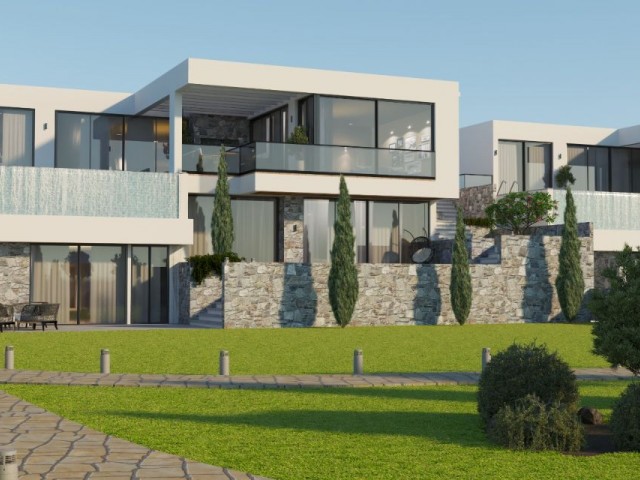 Kyrenia-Duplex 4+1 Luxusvilla mit Pool zu verkaufen