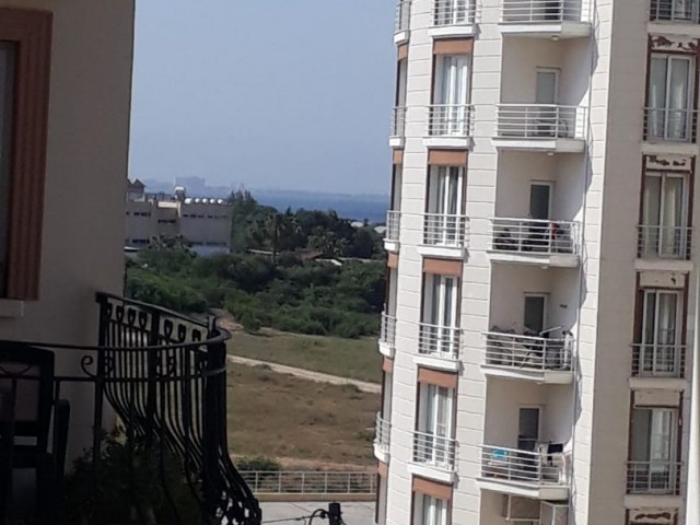 3+1 flat for rent with sea view located in Gülseren