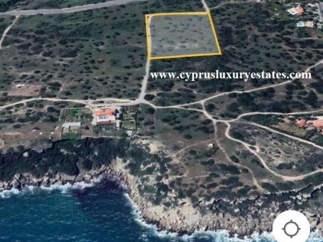 SUPER LAND WITH SEA VIEW OF 8 DECLARES OF 1 EVLEK IN CYPRUS ROCKS! 0533 853 68 88