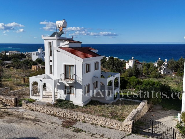 3+1 DELUXE VILLA AT THE ENTRANCE OF CYPRUS ESENTEPE! FOR SALE!