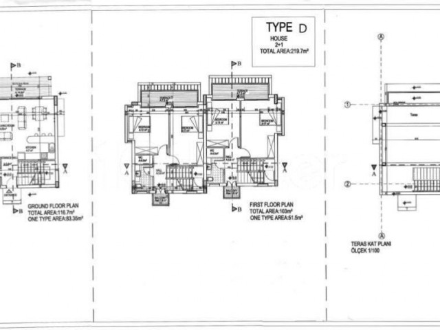 2+1 BEACHFRONT FLATS WITH SHARED POOL IN CYPRUS GIRNE LAPTA