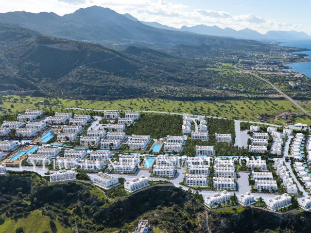 ZYPERN GIRNE ESENTEPE 250 METER ZUM MEER 1+1 WOHNUNGEN IM GARTENGESCHOSS