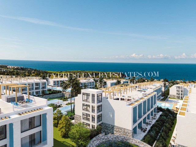 CYPRUS GIRNE ESENTEPE 250 METERS TO THE SEA 1+1 GARDEN FLOOR FLATS