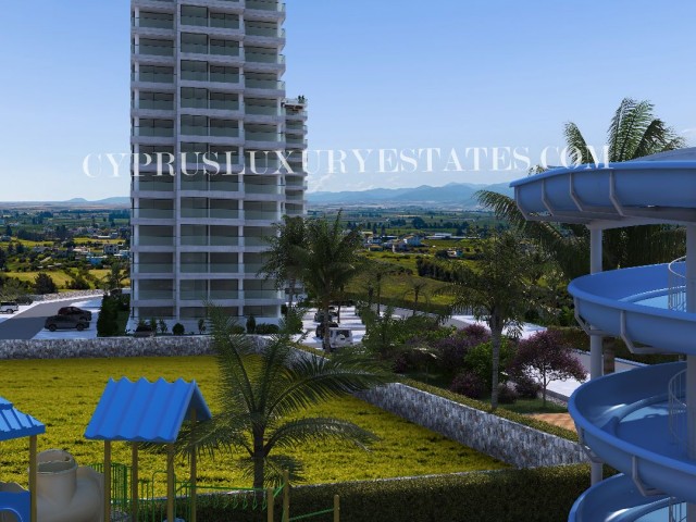  KİBRİS LEFKEDE LUXURY  AQUADA 1+1 PENTHOUSE DAİRE / BLOCK A