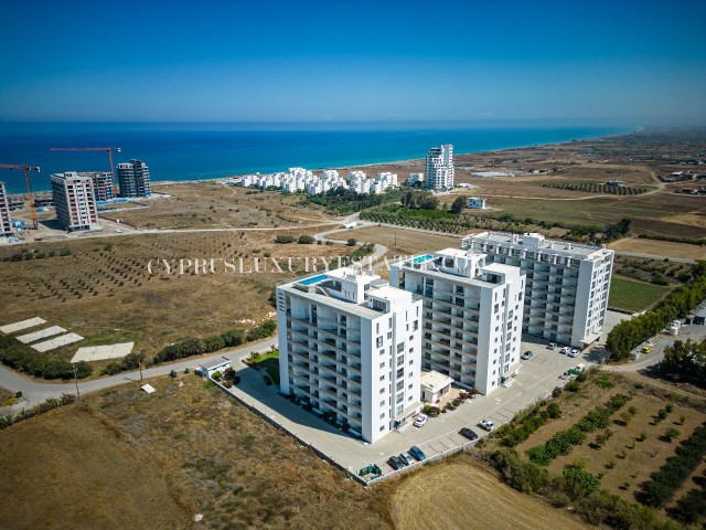  KİBRİS LEFKEDE LUXURY PARK RESİDENCE  1+0 STUDİO DAİRELER DENİZE 400 METRE