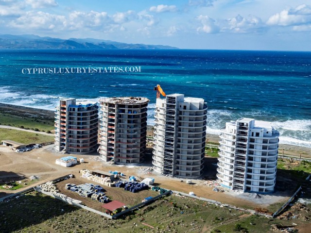 Luxuriöse Wellness-2+1-Wohnungen in Lefke, Zypern, mit einem Yachthafenprojekt direkt am Meer!