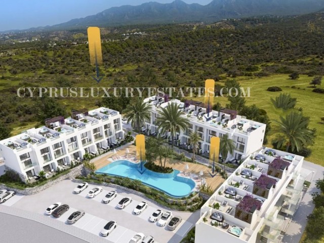 LUXURYBLUE 1+0 STUDIO FLATS IN ESENEPE, CYPRUS!