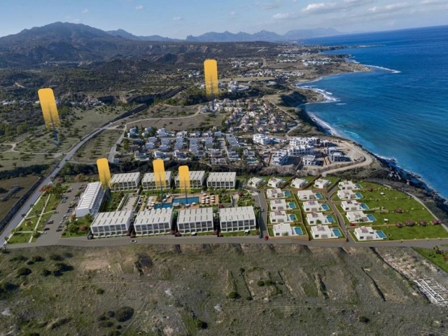 1+1 LUXUSWOHNUNGEN MIT MEERBLICK IN ZYPERN TATLİSU