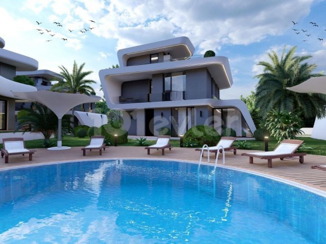 LUXURY OLIVIA VILLA 4+1 CYPRUS KYRENIA LAPTADA 500 METERS TO THE SEA