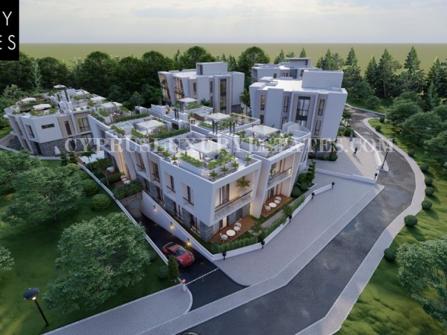 1+1 LUXURYMOUNTAIN FLATS IN CYPRUS ALSANCAK