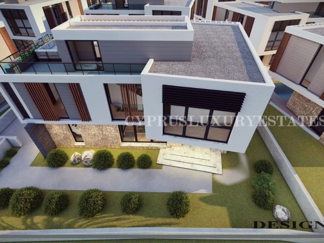 KİBRİS ALSANCAKDA 4+1 LUXURY MONDE VİLLALAR !