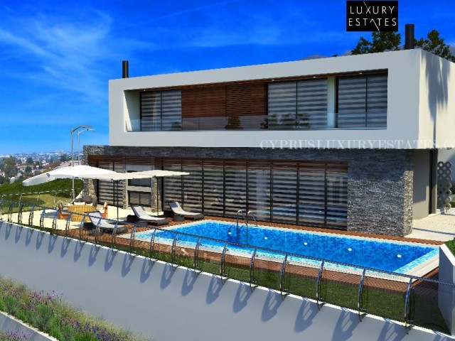 KİBRİS BELLAPAİS DE 4+1 LUXURY VİLLALAR 