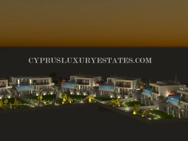 KİBRİS ARAPKOYDE 4+1 LUXURYSUE HUVUZLU VİLLALAR !