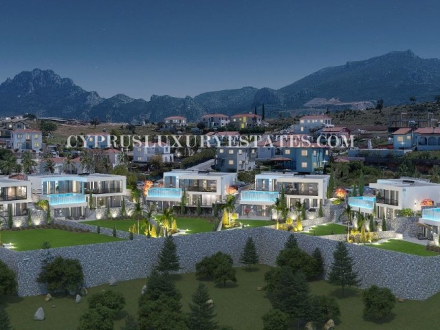 4+1 LUXURYSUE VILLAS WITH POOL IN CYPRUS ARAPKOY!