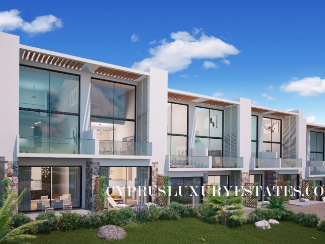 KİBRİS BAHCELİ'DE LUXURYBLUE RESORTDA  1+0 STUDİO  HAVUZLU DAİRELER DENİZE 100 METRE!