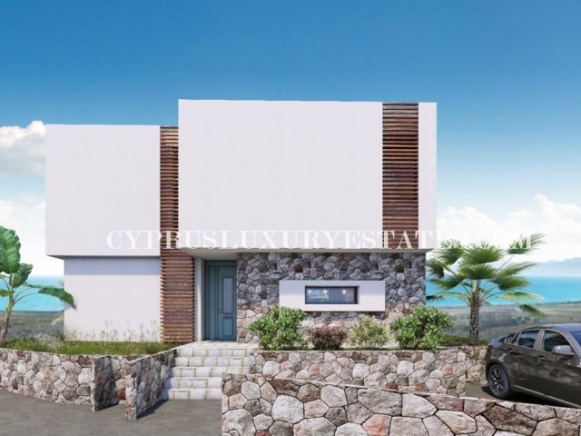 4+1 VILLAS WITH PRIVATE POOL AT CYPRUS BAHCELIDE LUXURY BLUE RESORT, 100 METERS FROM THE SEA!
