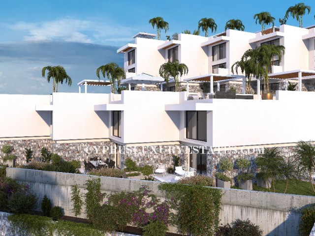 LUXURYSUNSET 2+1 PENTHOUSE FLATS IN CYPRUS GIRNE BAHCELİ 50 METERS TO THE SEA