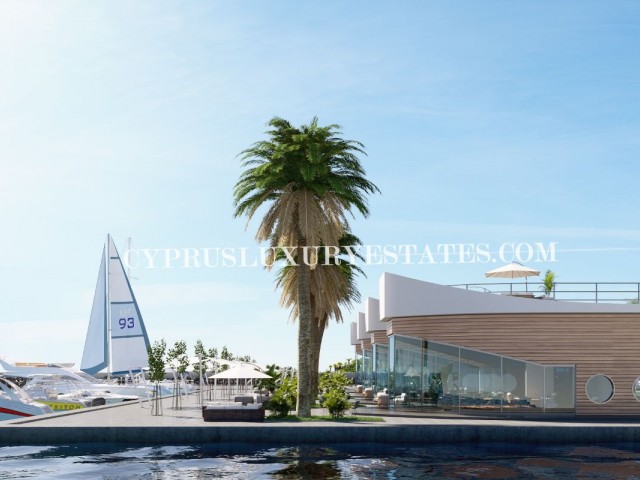 LUXURY WELLNESS 3+1 FLATS IN LEFKE, CYPRUS, WITH A SEA-FRONT MARINA PROJECT! C-BLOCK