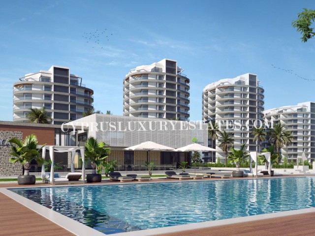 LUXURY WELLNESS 3+1 FLATS IN LEFKE, CYPRUS, WITH A SEA-FRONT MARINA PROJECT! C-BLOCK