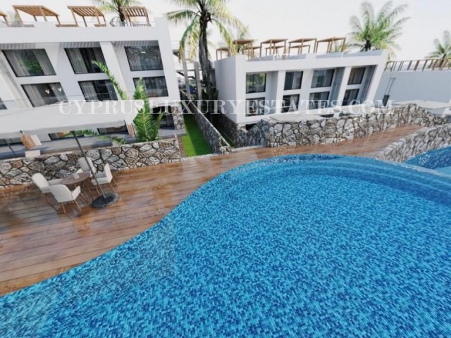 LUXURYOASIS 1+1 DUPLEX PENTHOUSE FLAT WITH SHARED POOL IN BAHCELI, CYPRUS