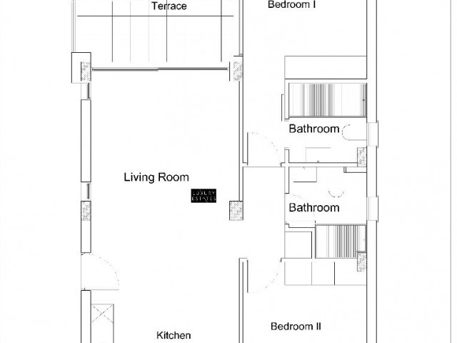  KIBRIS KUCUKERENKOY'DE LUXURYOASİS  2+1 DUBLEX PENTHOUSE DAİRE ORTAK HAVUZLU