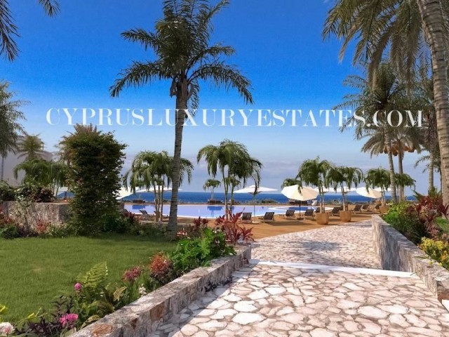 CYPRUS TATLİSU MARINA 1+1 DUPLEX PENTHOUSE WITH SHARED POOL 200 METERS TO THE SEA