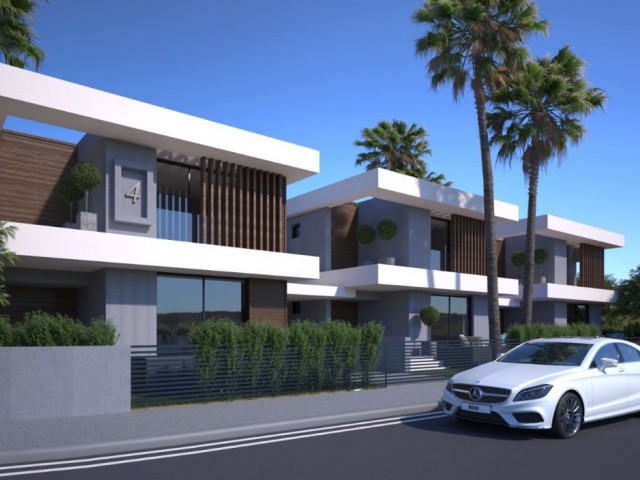 SINGLE DETACHED VILLAS UNDER CONSTRUCTION IN NICOSIA BATIKENT (3+1)