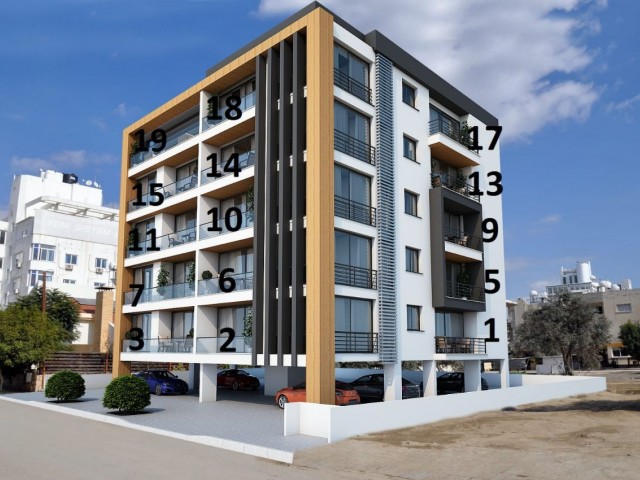 LEFKOŞA OKULLAR YOLUNDA 2+1 DAİRELER VE PENTHOUSE