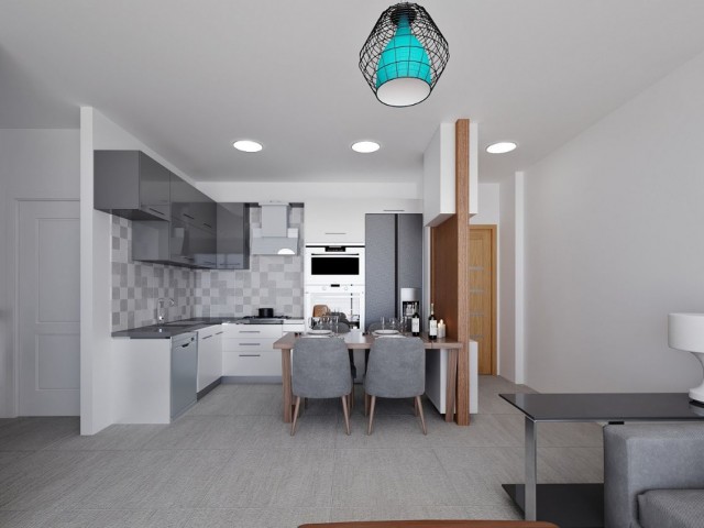 LEFKOŞA OKULLAR YOLUNDA 2+1 DAİRELER VE PENTHOUSE