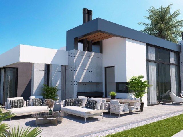 SINGLE DETACHED SINGLE FLOOR 3+1 VILLAS IN NICOSIA WEST CITY, DELIVERED AT THE END OF THE YEAR