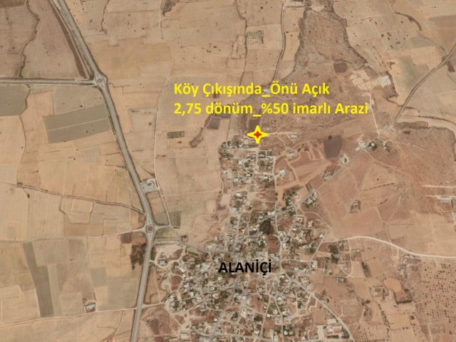 Alaniçi nde, Village Exit, Zoned Open Land ** 