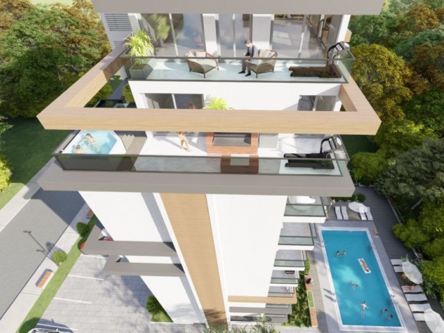 La Familia 2 ve 3 Yatak Odalı Penthouse Apartments ** 