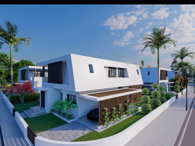 9 detached villas with duplex pool are located in Yeni Bogazici. In December 2023, turnkey Payment method 35% down payment until turnkey 35% Last 30% in interest-free installments for 12 months from turnkey delivery ** 