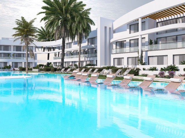 Our ultra-luxury project with magnificent mountain and sea views in the village of İskele yar awaits you, our customers. Each flat has its own private pool. Within the site, there is a 1000M2 communal pool, as well as a fitness sauna, hammam, massage parlor and walking track.