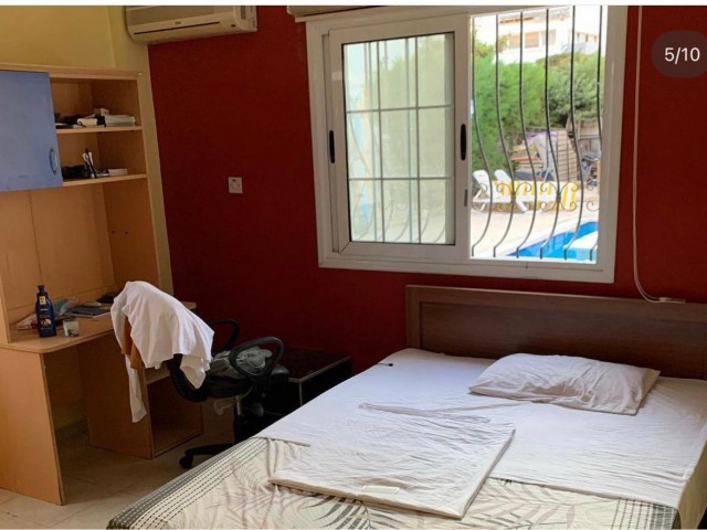 Girne merkezde satılık 3+1 full eşyalı daire 