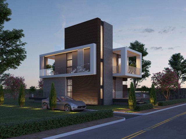 FOR SALE IN OZANKOY 2+1-3+1 LUXURY VILLAS AT SPECIAL PRICES FOR LAUNCH ** 