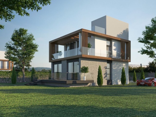 FOR SALE IN OZANKOY 2+1-3+1 LUXURY VILLAS AT SPECIAL PRICES FOR LAUNCH ** 