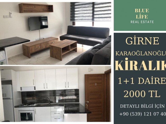 Flat To Rent in Karaoğlanoğlu, Kyrenia