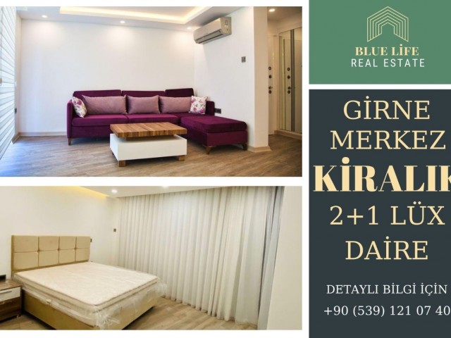 GİRNE MERKEZDE KİRALIK 2+1 DAİRE