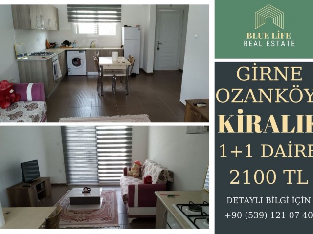 GİRNE'DE KİRALIK 1+1 DAİRE