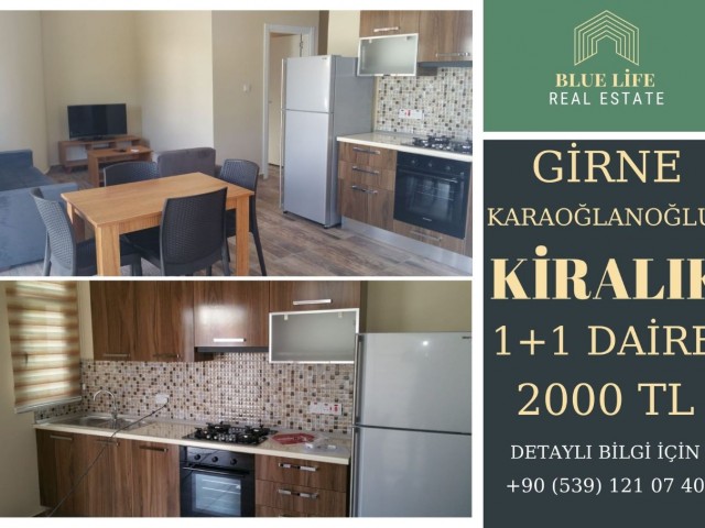 Flat To Rent in Karaoğlanoğlu, Kyrenia