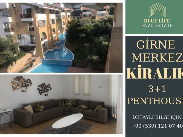 Penthouse To Rent in Girne Merkez, Kyrenia