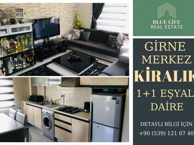 1+1 FLAT FOR RENT IN A SITE WITH POOL IN KYRENIA ** 