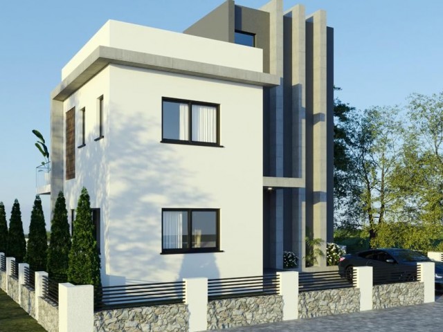 4+1 NEW VILLA WITH SEA VIEW FOR SALE IN KARŞIYAKA