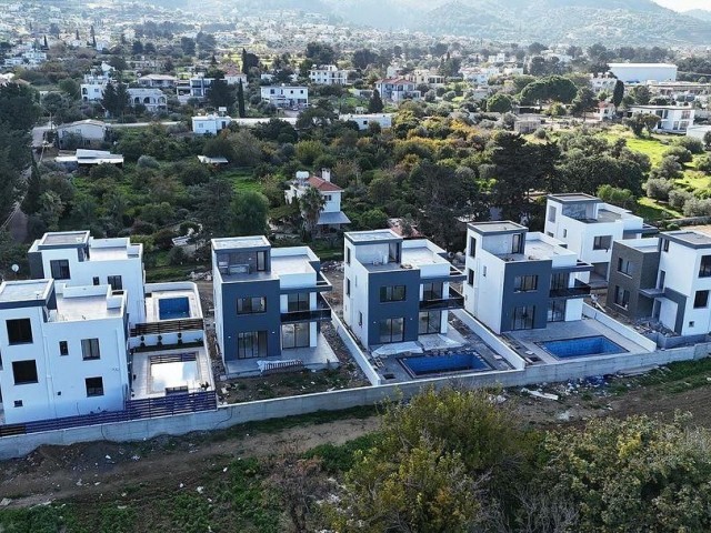 4+1 NEUE VILLA MIT MEERBLICK ZUM VERKAUF IN KARŞIYAKA