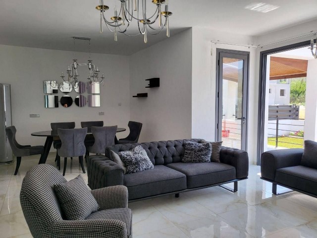 3+1 Luxury Villa for Rent in Edremit, Kyrenia