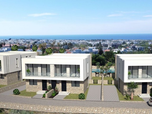 3+1 TWIN VILLA FOR SALE IN ALSANCAK