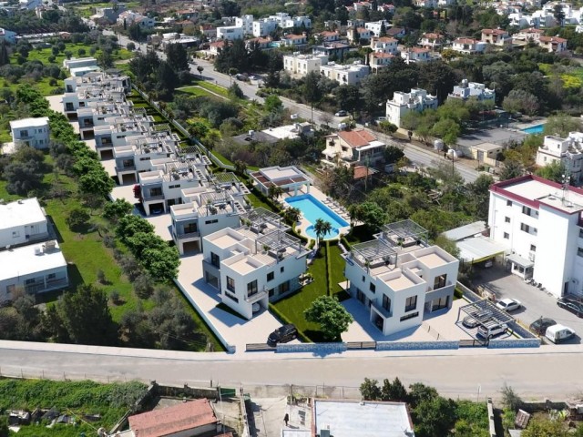 3+1 TWIN VILLA FOR SALE IN GIRNE KARAOĞLANOĞLU