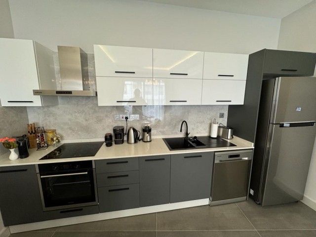 ULTRA LUXURY 2+1 FLAT FOR RENT IN KYRENIA CENTER WITHIN THE SITE